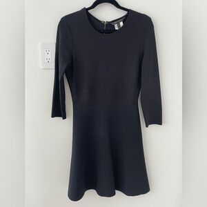 BCBG Maxazria Black Fit & Flare Dress Size Small